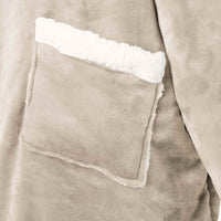 Felpa coperta Beige xl Pile e Flanella 42017184