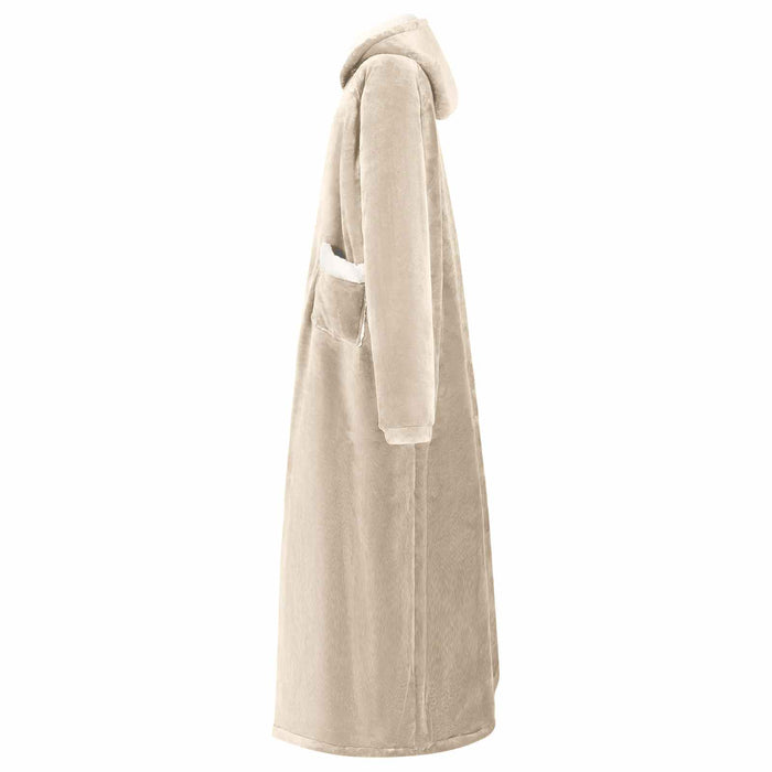 Felpa coperta Beige xl Pile e Flanella 42017184