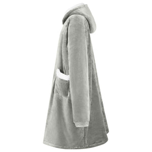 Felpa coperta Grigio m Pile e Flanella 42017194