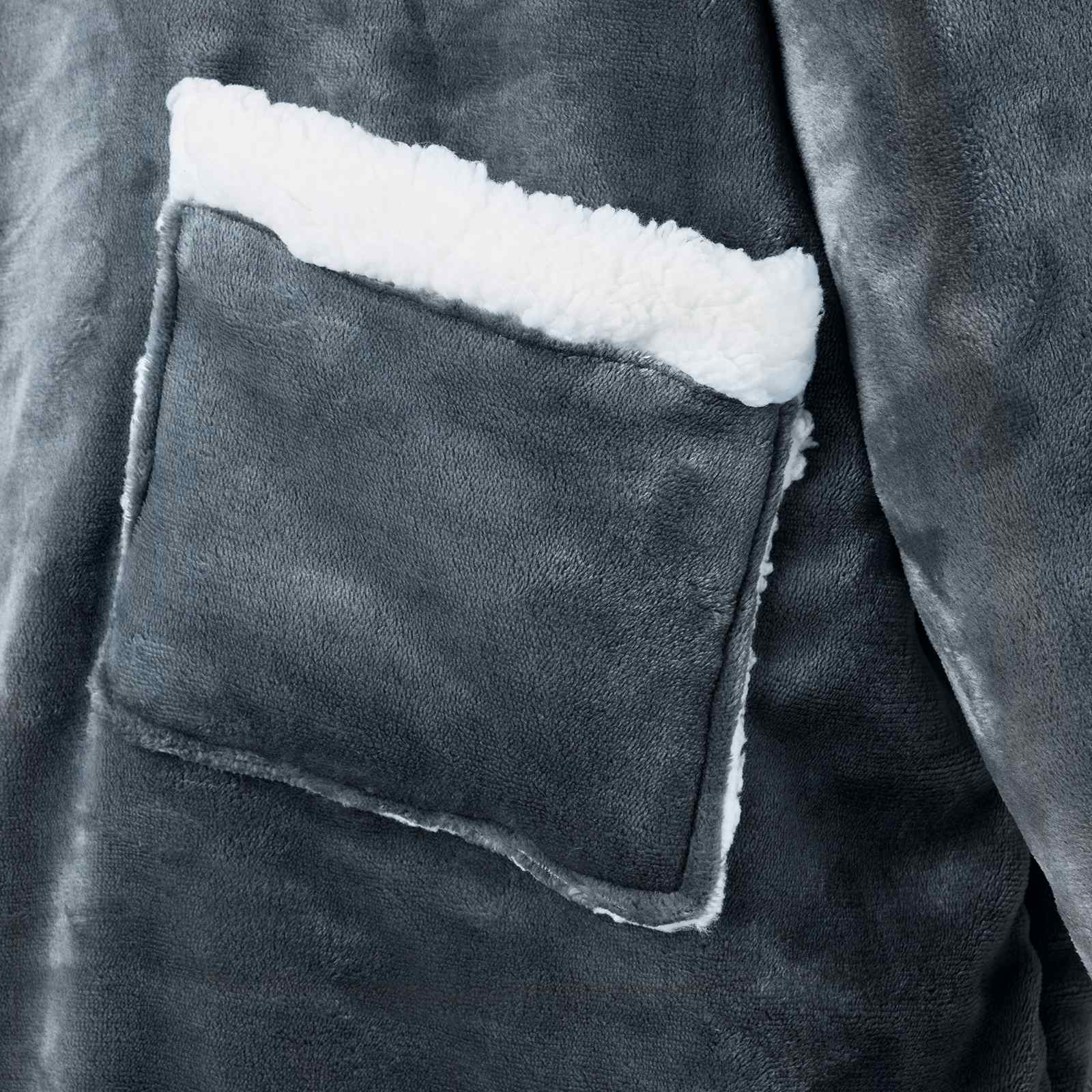 Felpa coperta Blu navy xl Pile e Flanella 42017200