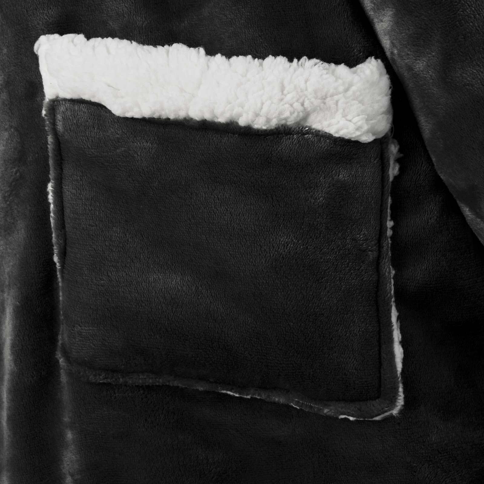 Felpa coperta Nero xl Pile e Flanella 42017204