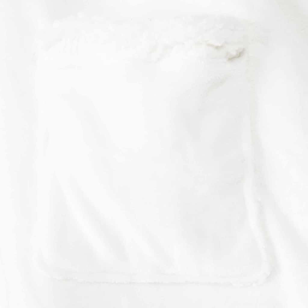 Felpa coperta Bianco m Pile e Flanella 42017206