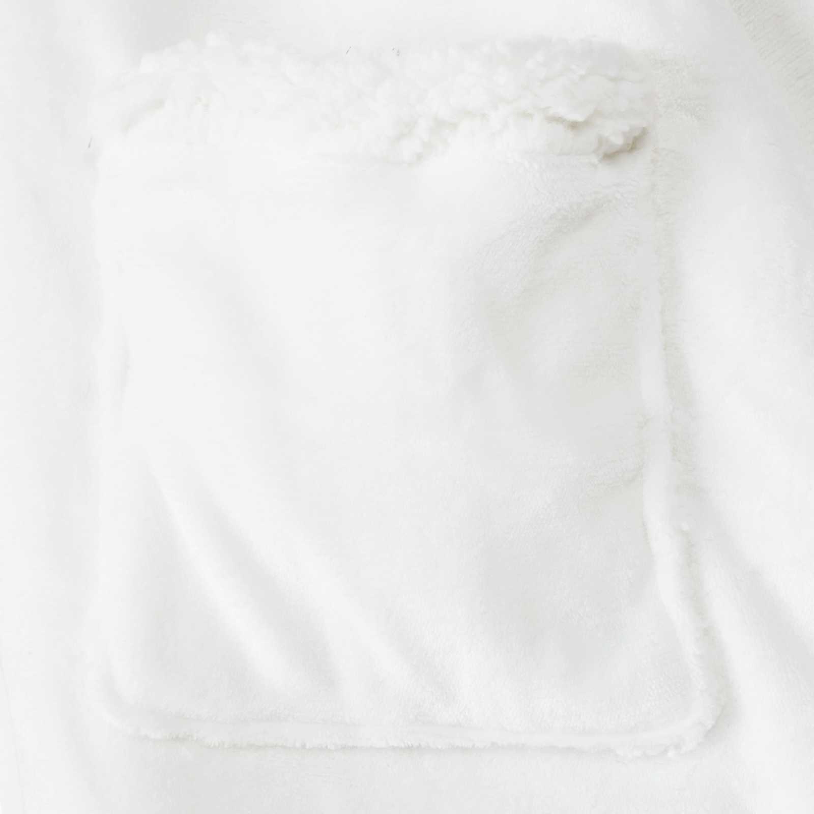 Felpa coperta Bianco l Pile e Flanella 42017207