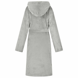 Accappatoio con Cappuccio Grigio s Flanella 42017231