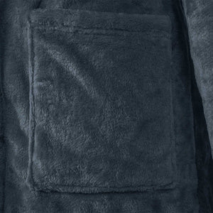 Accappatoio con Cappuccio Blu navy xxl Flanella 42017241