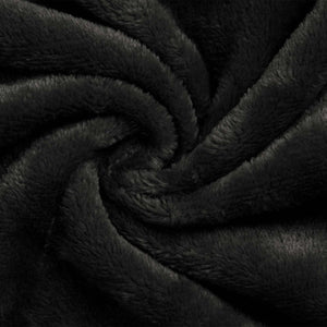 Accappatoio con Cappuccio Nero xl Flanella 42017246