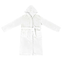 Accappatoio con Cappuccio Bianco s Flanella 42017249