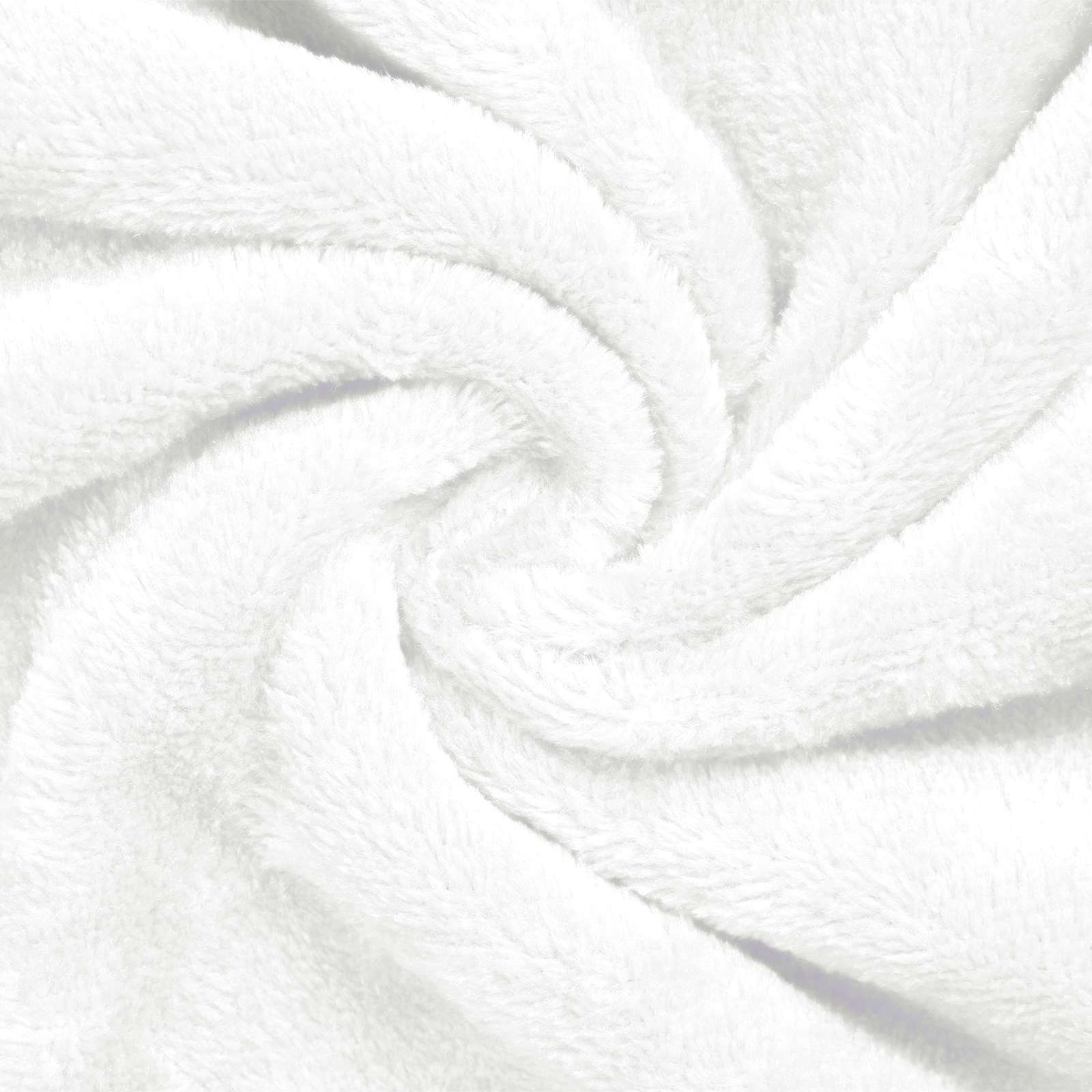 Accappatoio con Cappuccio Bianco m Flanella 42017250