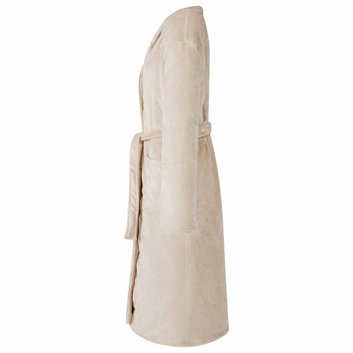 Accappatoio senza Cappuccio Beige xxxl Flanella 42017266