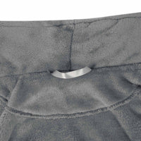 Accappatoio senza Cappuccio Grigio scuro s Flanella 42017273