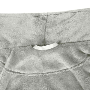 Accappatoio senza Cappuccio Grigio xl Flanella 42017282