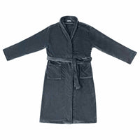 Accappatoio senza Cappuccio Blu navy xxl Flanella 42017289