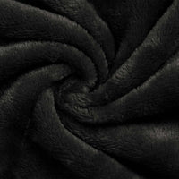 Accappatoio senza Cappuccio Nero xxl Flanella 42017295