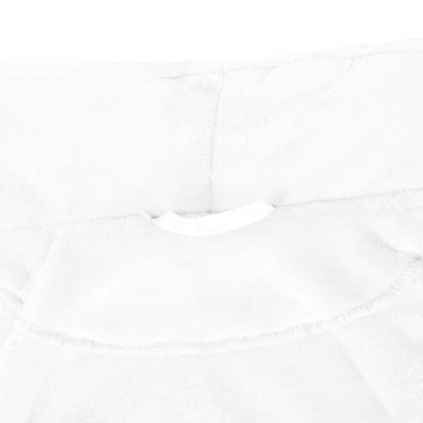 Accappatoio senza Cappuccio Bianco l Flanella 42017299