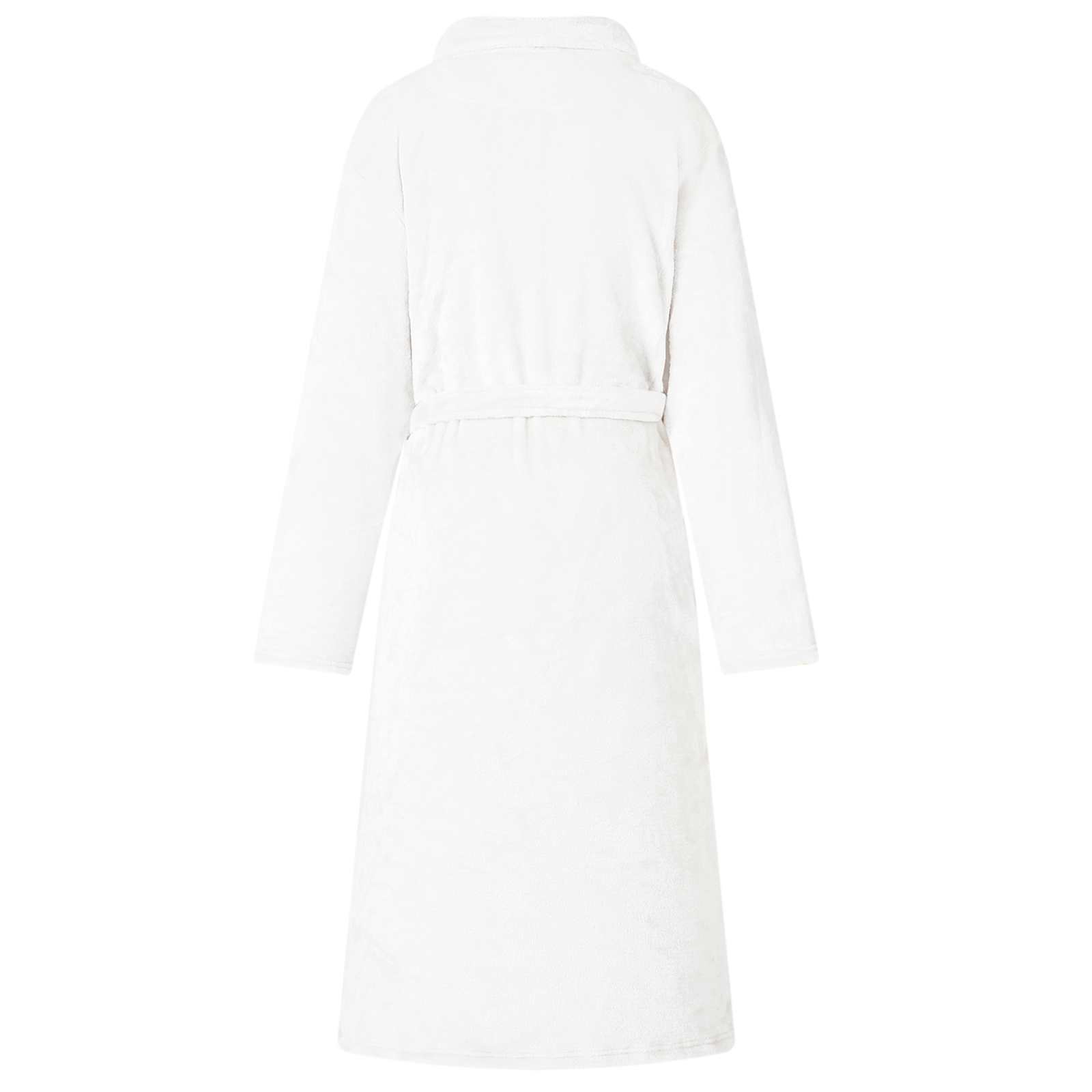 Accappatoio senza Cappuccio Bianco xxl Flanella 42017301