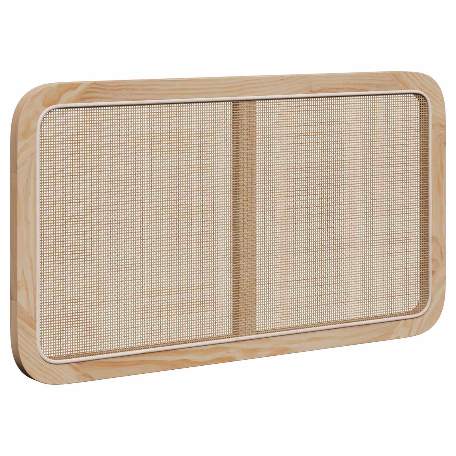 Testiera-Testata-Testiera Decorativa Naturale 100 x 55 x 3 cm Rattan
