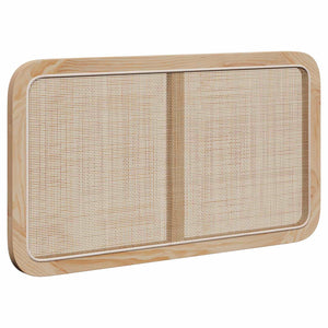 Testiera-Testata-Testiera Decorativa Naturale 100 x 55 x 3 cm Rattan