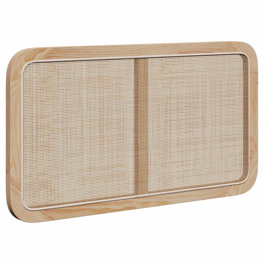 Testiera-Testata-Testiera Decorativa Naturale 100 x 55 x 3 cm Rattan
