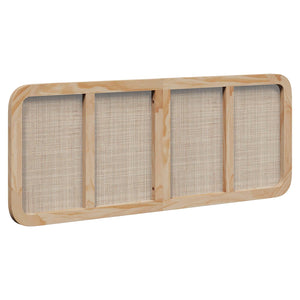 Testiera-Testata-Testiera Decorativa Naturale 140 x 55 x 3 cm Rattan