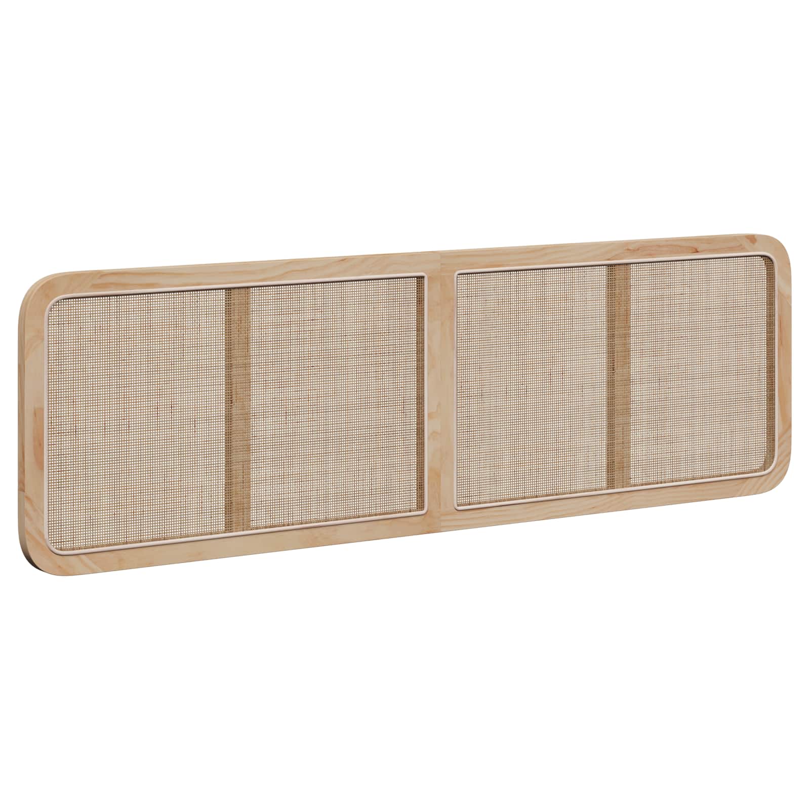 Testiera-Testata-Testiera Decorativa Naturale 180 x 55 x 3 cm Rattan
