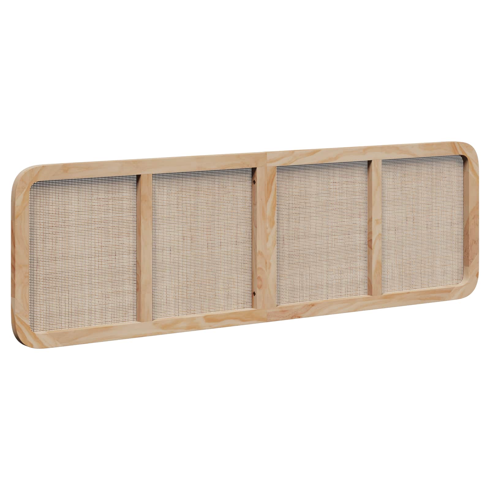 Testiera-Testata-Testiera Decorativa Naturale 180 x 55 x 3 cm Rattan