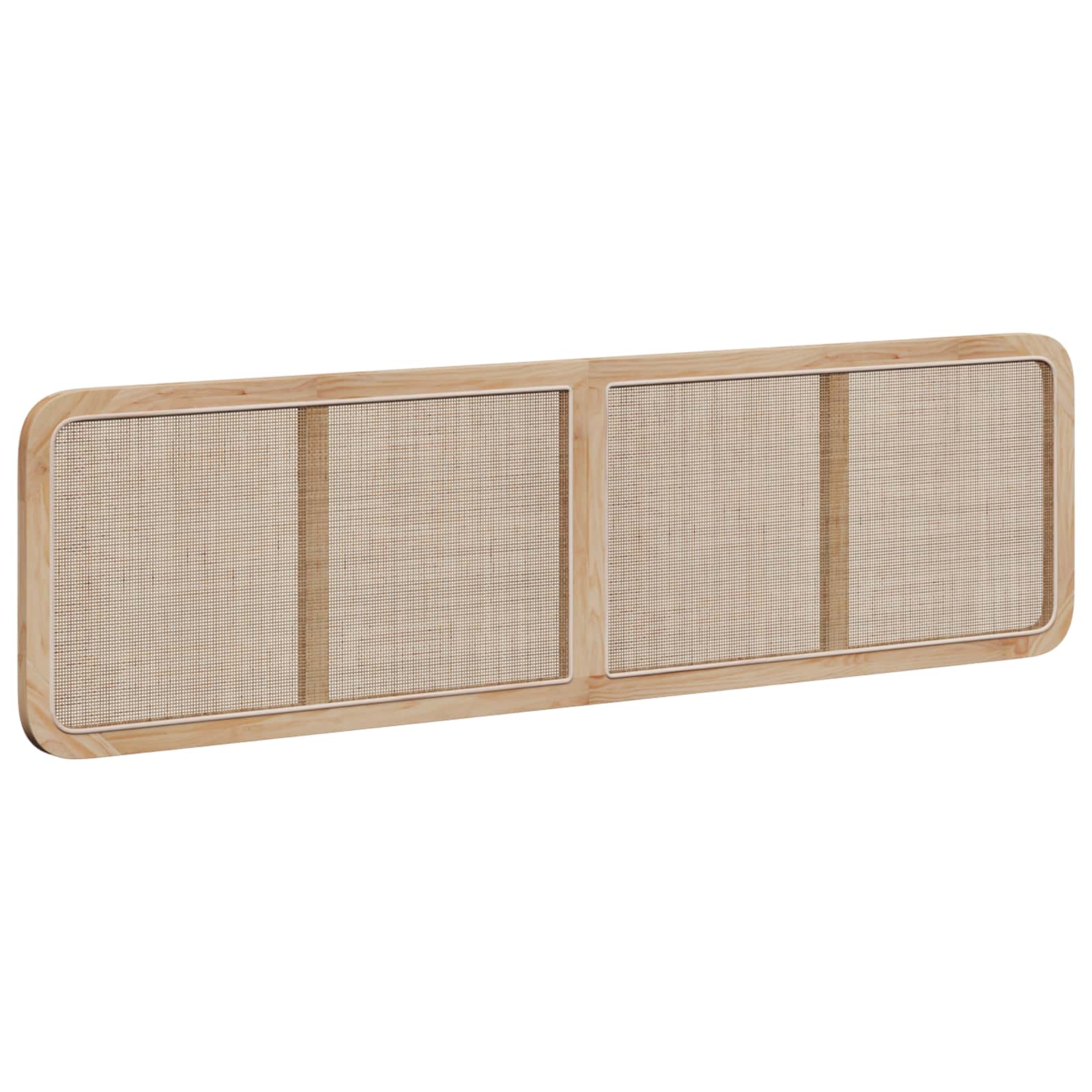 Testiera-Testata-Testiera Decorativa Naturale 200 x 55 x 3 cm Rattan