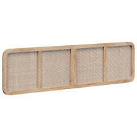 Testiera-Testata-Testiera Decorativa Naturale 200 x 55 x 3 cm Rattan