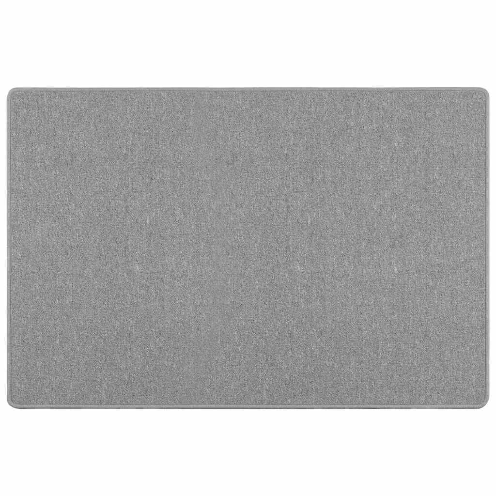 Runner in Moquette Grigio chiaro 100 x 150 cm 42011379