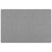 Runner in Moquette Grigio chiaro 100 x 150 cm 42011379