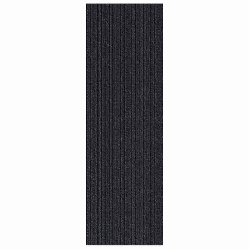 Runner in Moquette Antracite 80 x 200 cm Tessuto 42011422