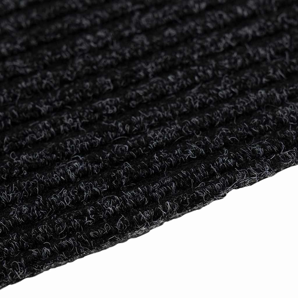 Runner in Moquette Antracite 80 x 300 cm Tessuto 42011424