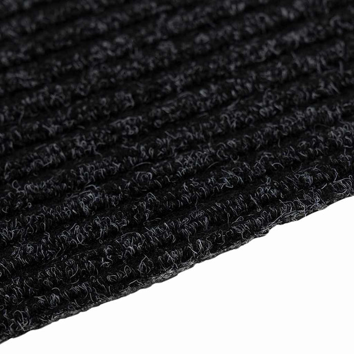 Runner in Moquette Antracite 80 x 500 cm Tessuto 42011426