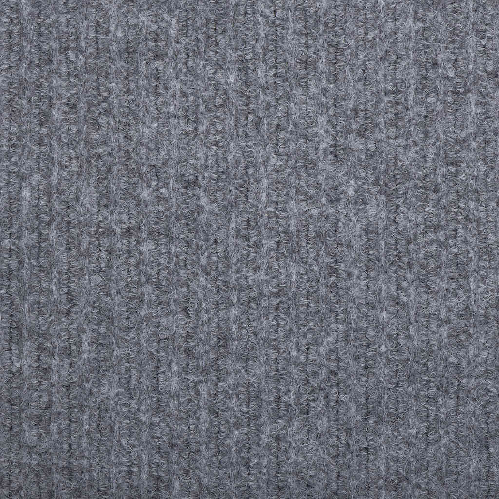 Runner in Moquette Grigio chiaro 100 x 150 cm Tessuto 42011434