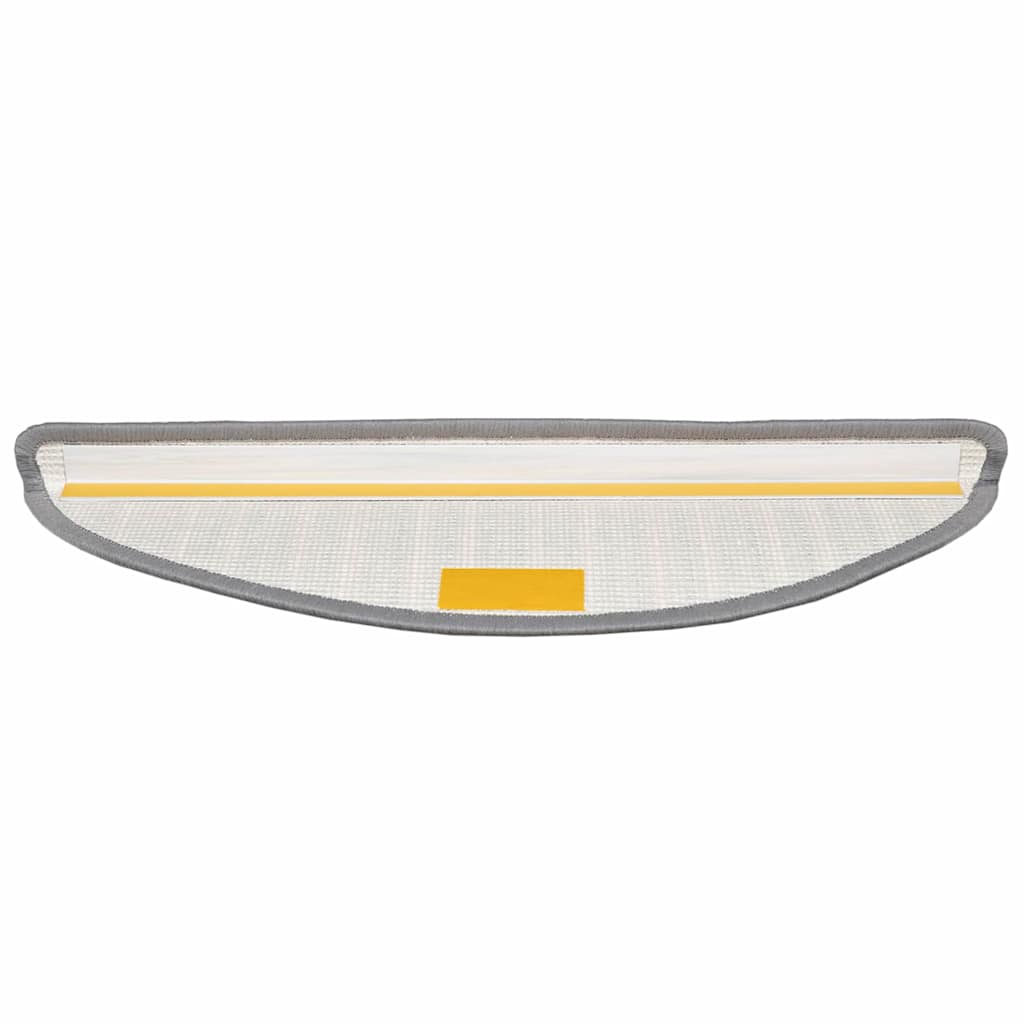 Tappetini per scale autoadesivi 15 pcs Grigio 56 x 17 x 3 cm 42011439