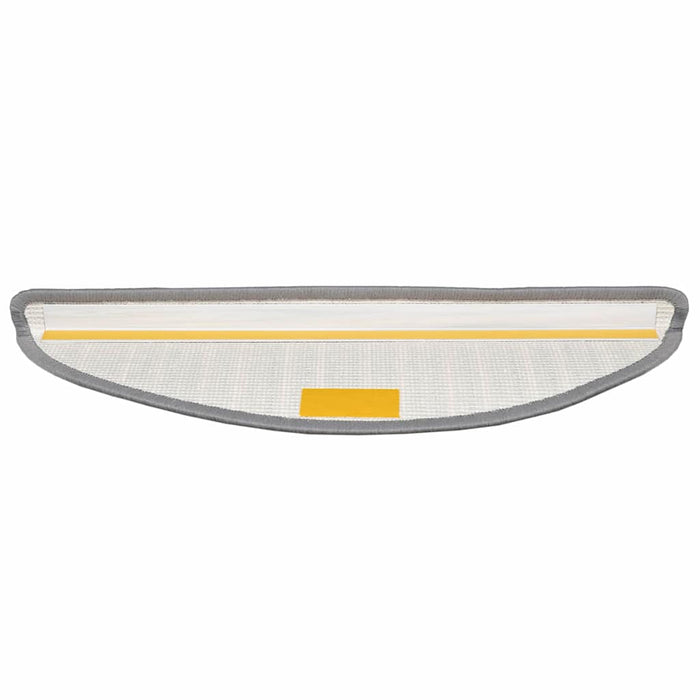 Tappetini per scale autoadesivi 15 pcs Grigio 56 x 17 x 3 cm 42011439