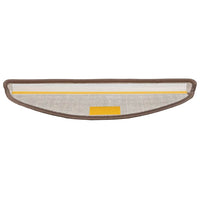 Tappetini per scale autoadesivi 15 pcs Marrone 56 x 17 x 3 cm 42011440