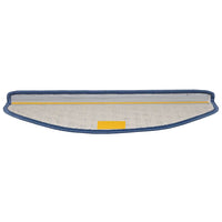 Tappetini per scale autoadesivi 15 pcs Blu 65 x 21 x 4 cm 42011447