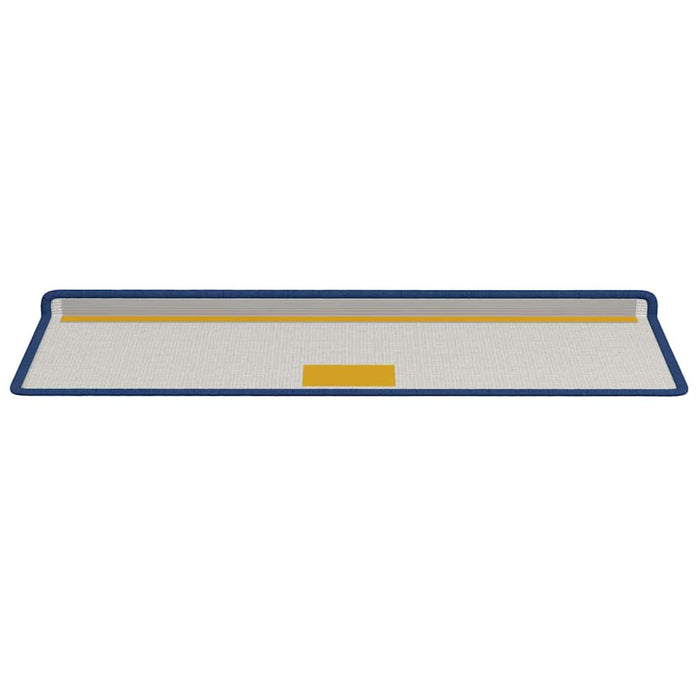 Tappetini per scale autoadesivi 15 pcs Blu 65 x 21 x 4 cm 42011452