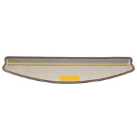 Tappetini per scale autoadesivi 15 pcs Marrone 65 x 21 x 4 cm 42011454