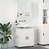 Set di mobili per il bagno 2 pcs Bianco 61 x 35 x 64 cm 3392933