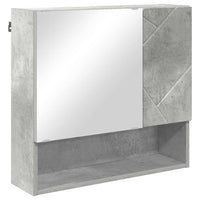 Set di mobili per il bagno 2 pcs Grigio cemento 61 x 35 x 64 cm 3392936