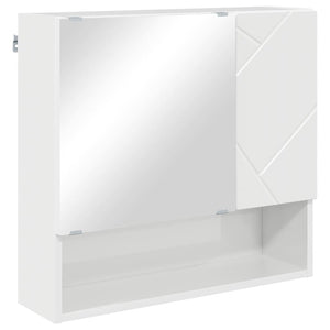 Set di mobili per il bagno 2 pcs Bianco lucido 61 x 35 x 64 cm 3392937