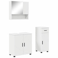 Set di mobili per il bagno 3 pcs Bianco 61 x 35 x 64 cm 3392953