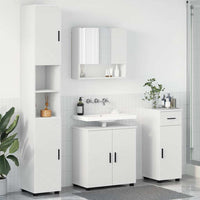 Set di mobili per il bagno 4 pcs Bianco 61 x 35 x 64 cm 3392973