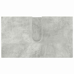 Set di mobili per il bagno 5 pcs Grigio cemento 61 x 35 x 64 cm 3392986