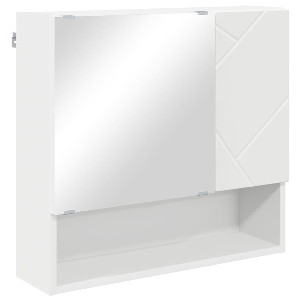 vidaXL Set di mobili per il bagno 5 pcs Bianco 61 x 35 x 64 cm