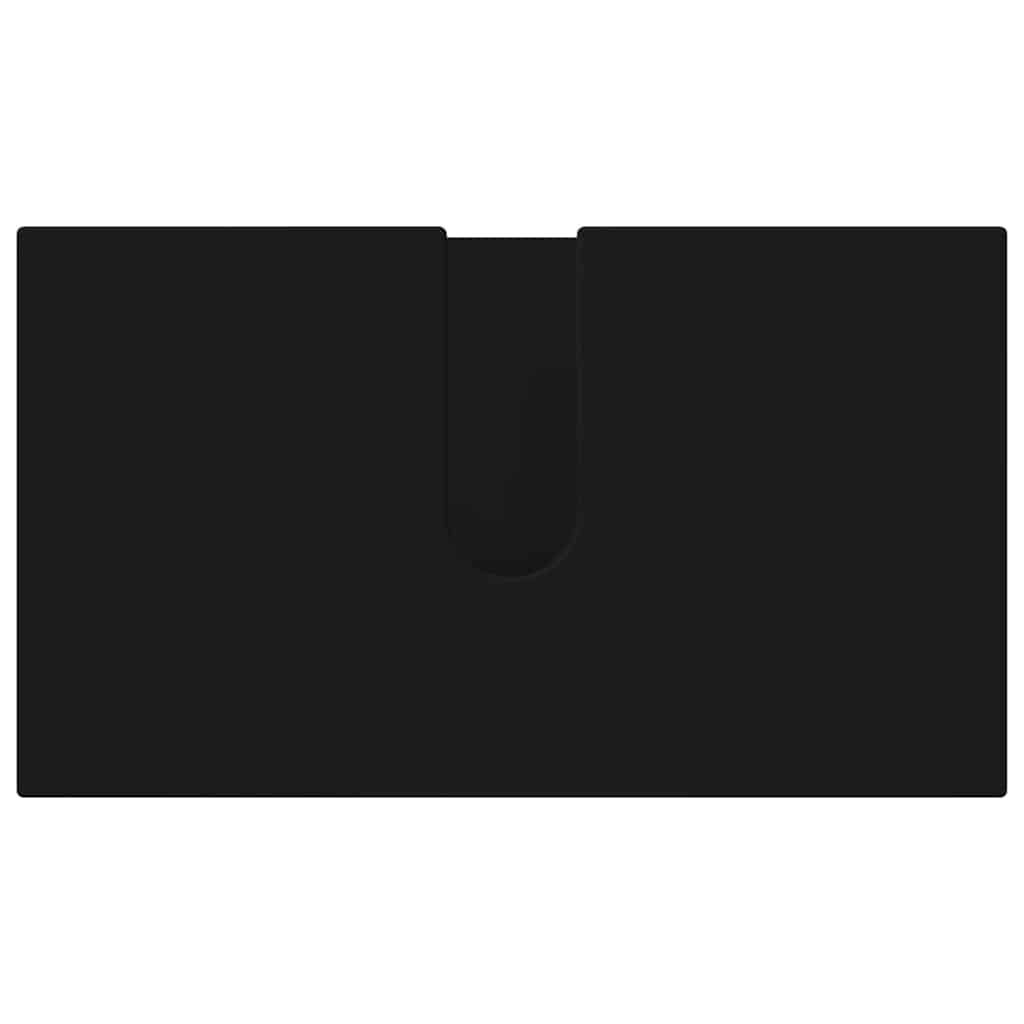 Set di mobili per il bagno con porta 4 pcs Nero 61 x 35 x 64 cm 3393004