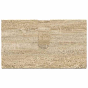 vidaXL Set di mobili per il bagno 4 pcs rovere sonoma 61 x 35 x 64 cm