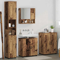 Set di mobili per il bagno 4 pcs Legno vecchio 61 x 35 x 64 cm 3393011