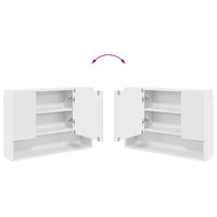 Set di mobili per il bagno 2 pcs Bianco 76.5 x 35 x 64 cm 3393013